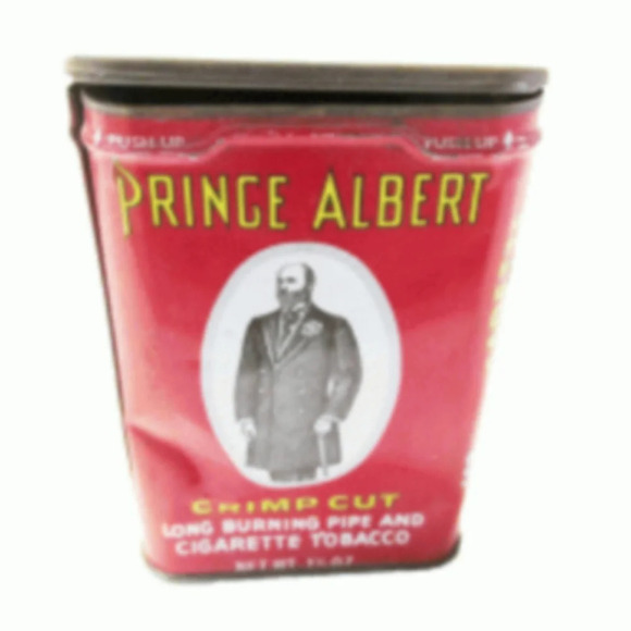 Prince Albert Tobacco Tin with alternate Advertisement on back - Picture 3 of 13